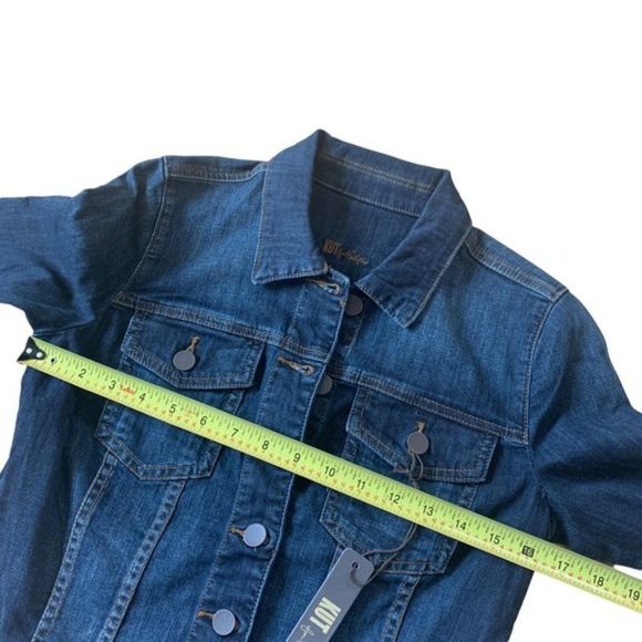 Kut from the Kloth Helena Denim Jacket Size XS - Picture 10 of 11